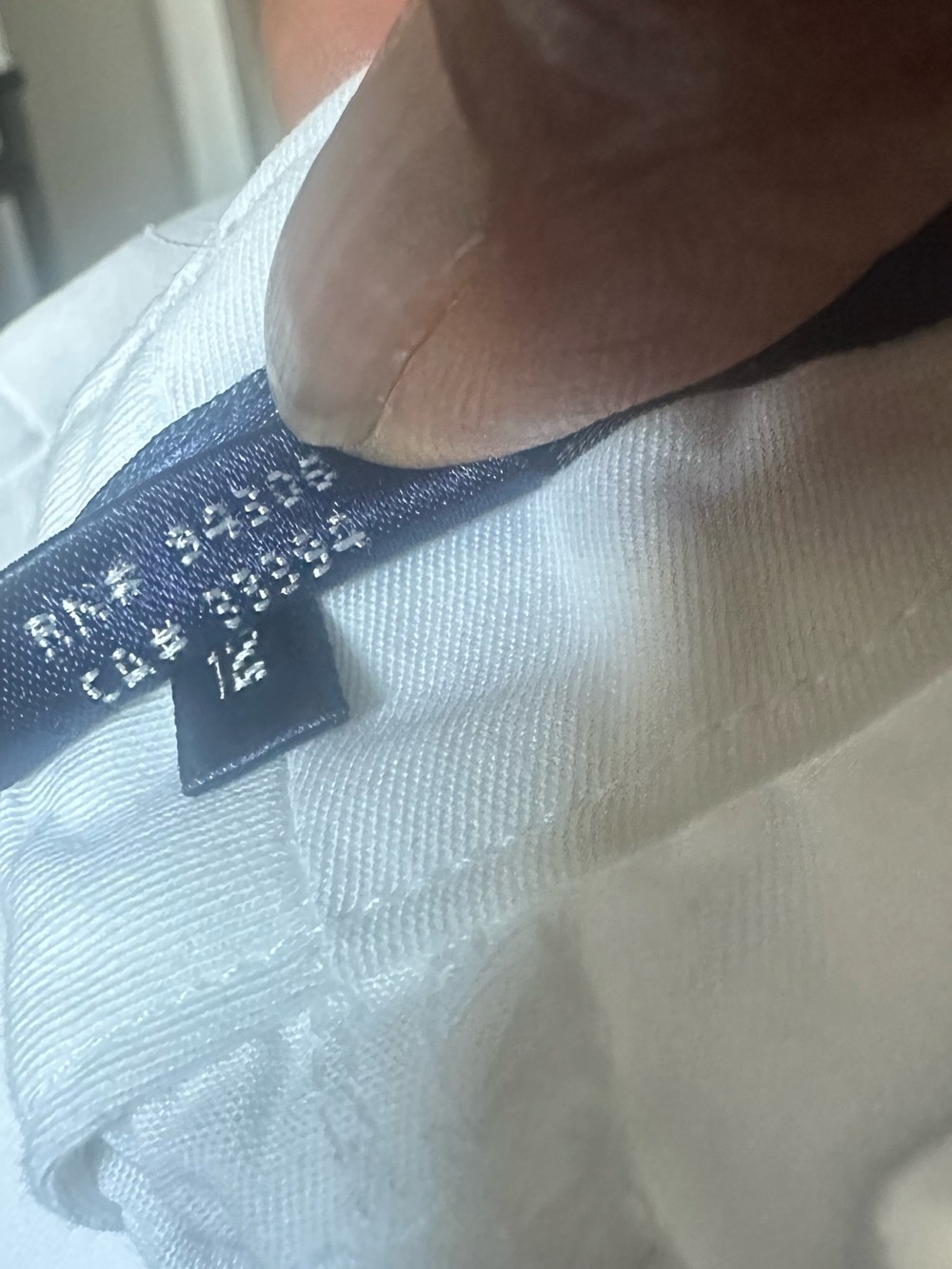 RALPH LAUREN SPORT WHITE 100% Cotton Pants. Size: 12 - Picture 6 of 11
